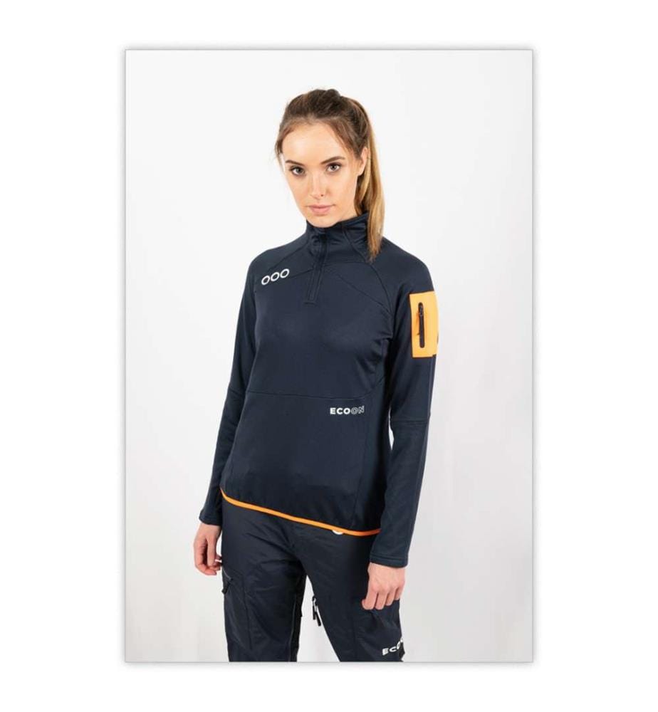 Pull Technique Ecoactive - Bleu Foncé