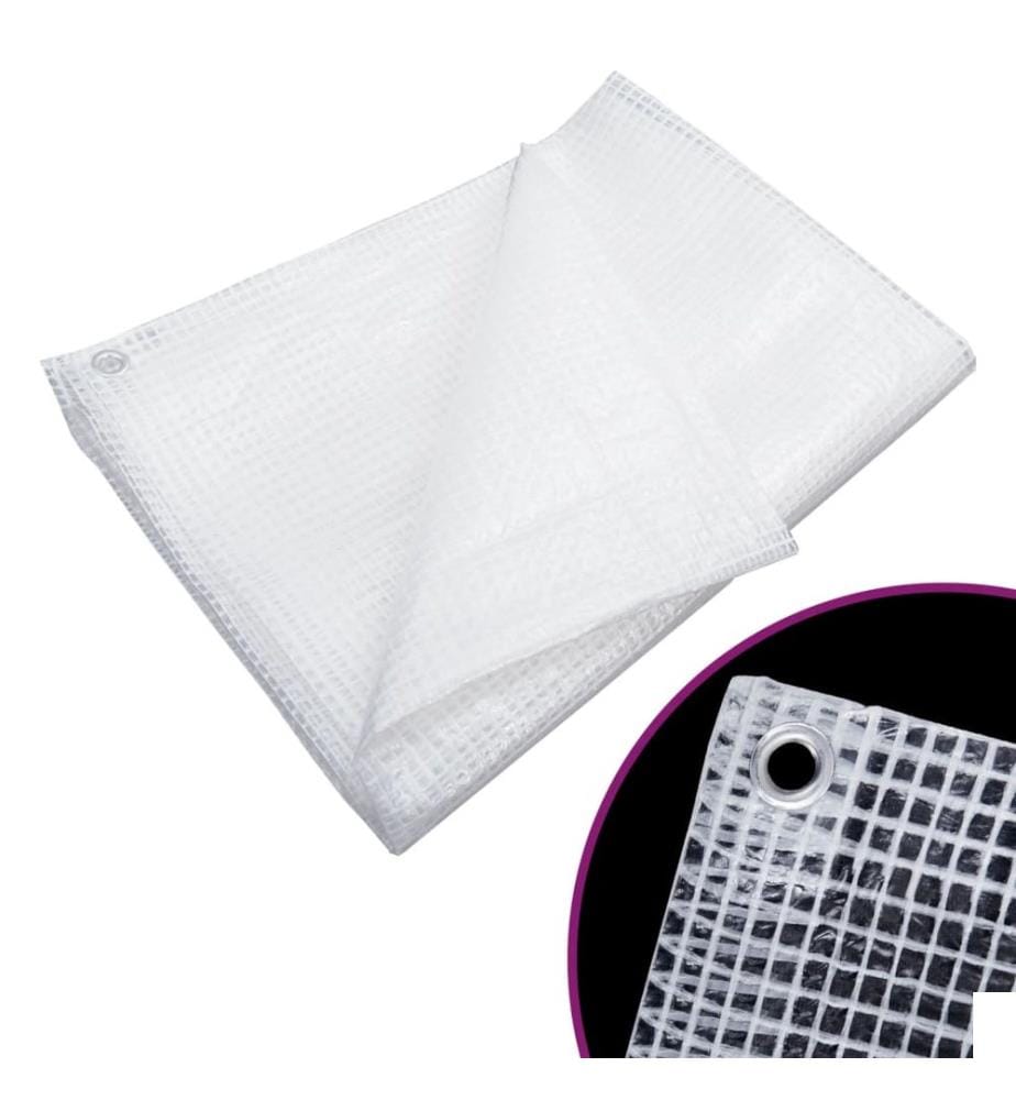Bâche de gaze 140 g/m² 2x3 m Blanc