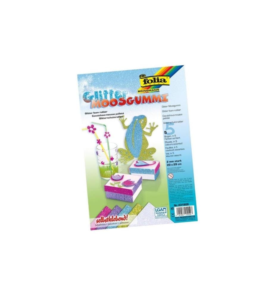 FOLIA - Set de caoutchouc mousse auto-adhésif