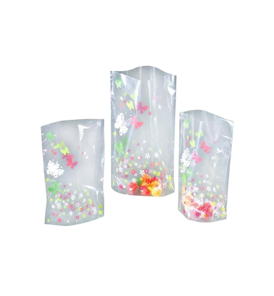 FOLIA - Sac transparent Cellophane Printemps Transparent