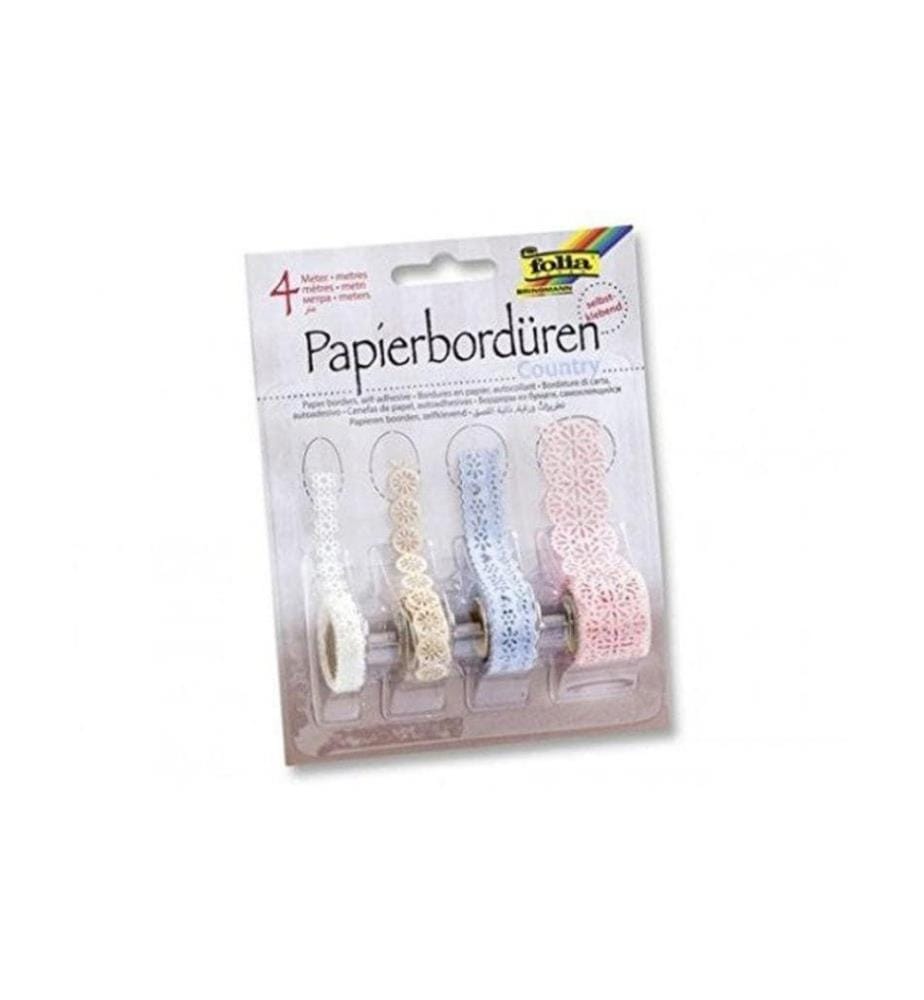FOLIA - Ruban Washi Country Multicolore