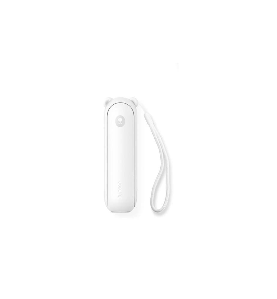 Jisulife - Ventilateur à main Life8 Plus Blanc
