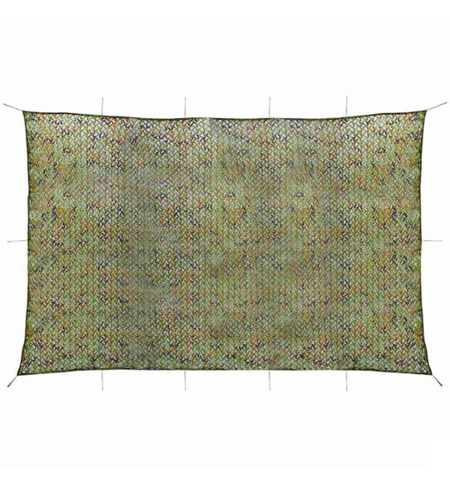 Filet de camouflage avec sac de rangement 4 x 6 m