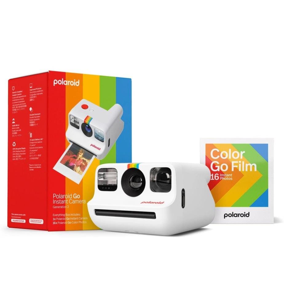 POLAROID - Appareil photo Everything Box Go Gen 2.0 Blanc