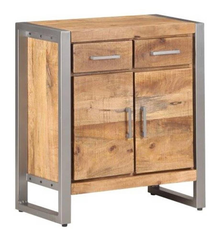 Buffet 60x35x72 cm Bois de manguier brut