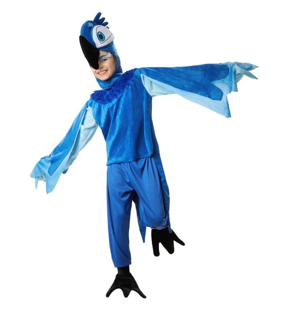 Drôle d'ara bleu