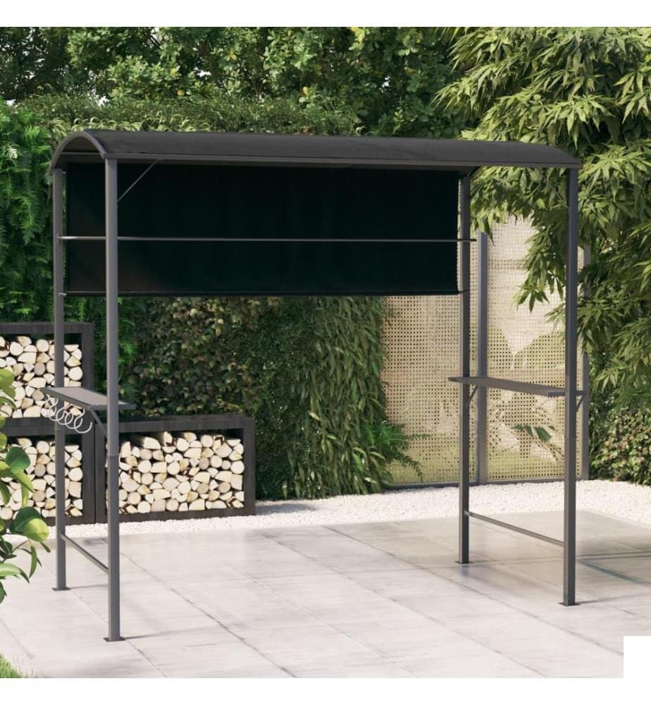 Belvédère avec toit 220x110x200 cm Anthracite