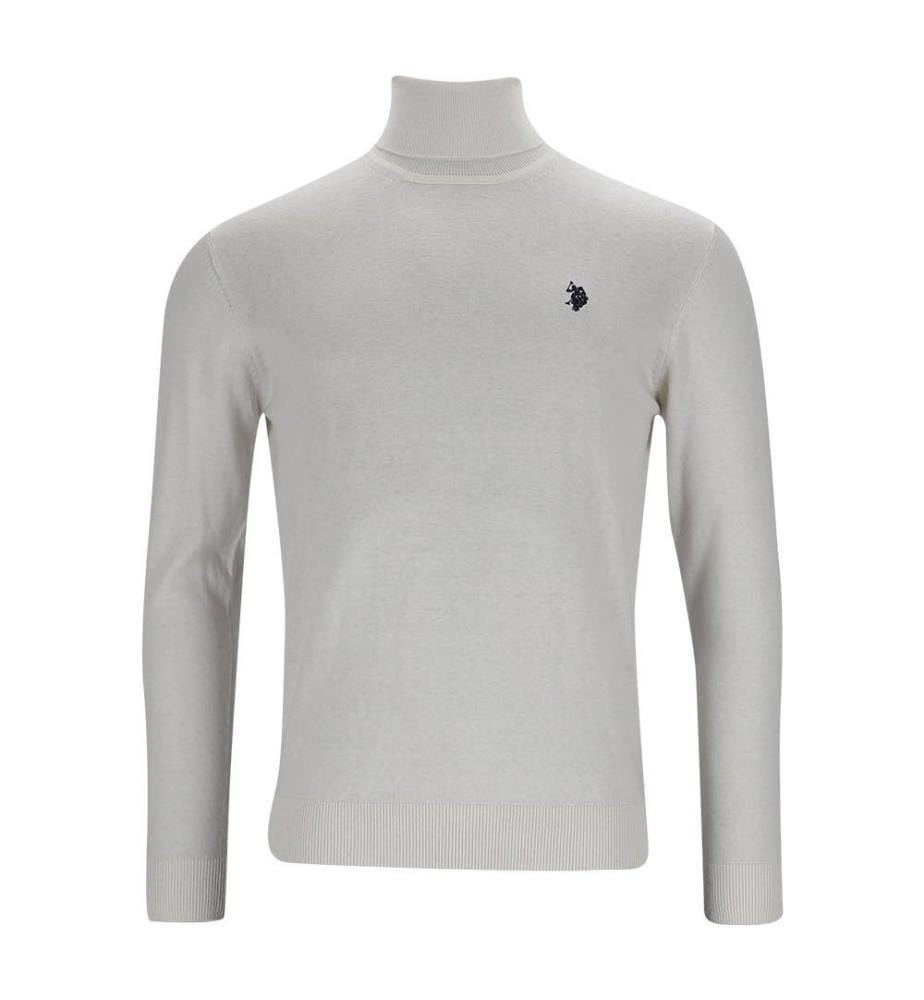 Pull À Col Roulé - Blanc