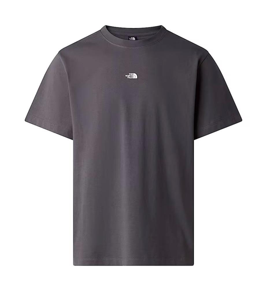 T-shirt Essential Centre Logo Relaxed - Gris foncé
