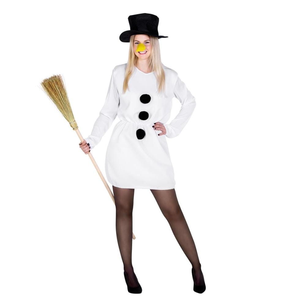 Costume de femme de neige