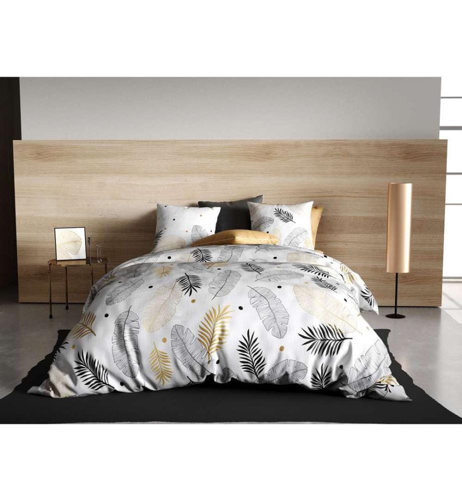 Parure 3 Pièces 240 x 220 cm - Gris