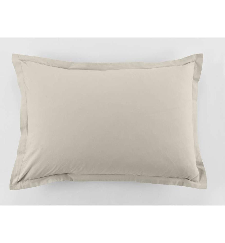 Lot de 2 Taies d'oreiller 50 x 70 cm - Ivoire