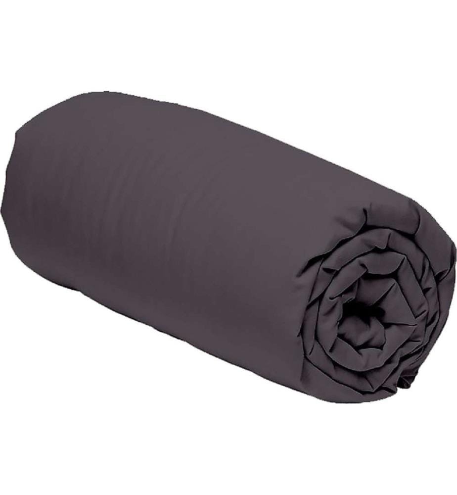 Drap Housse 160 x 200 cm - Gris