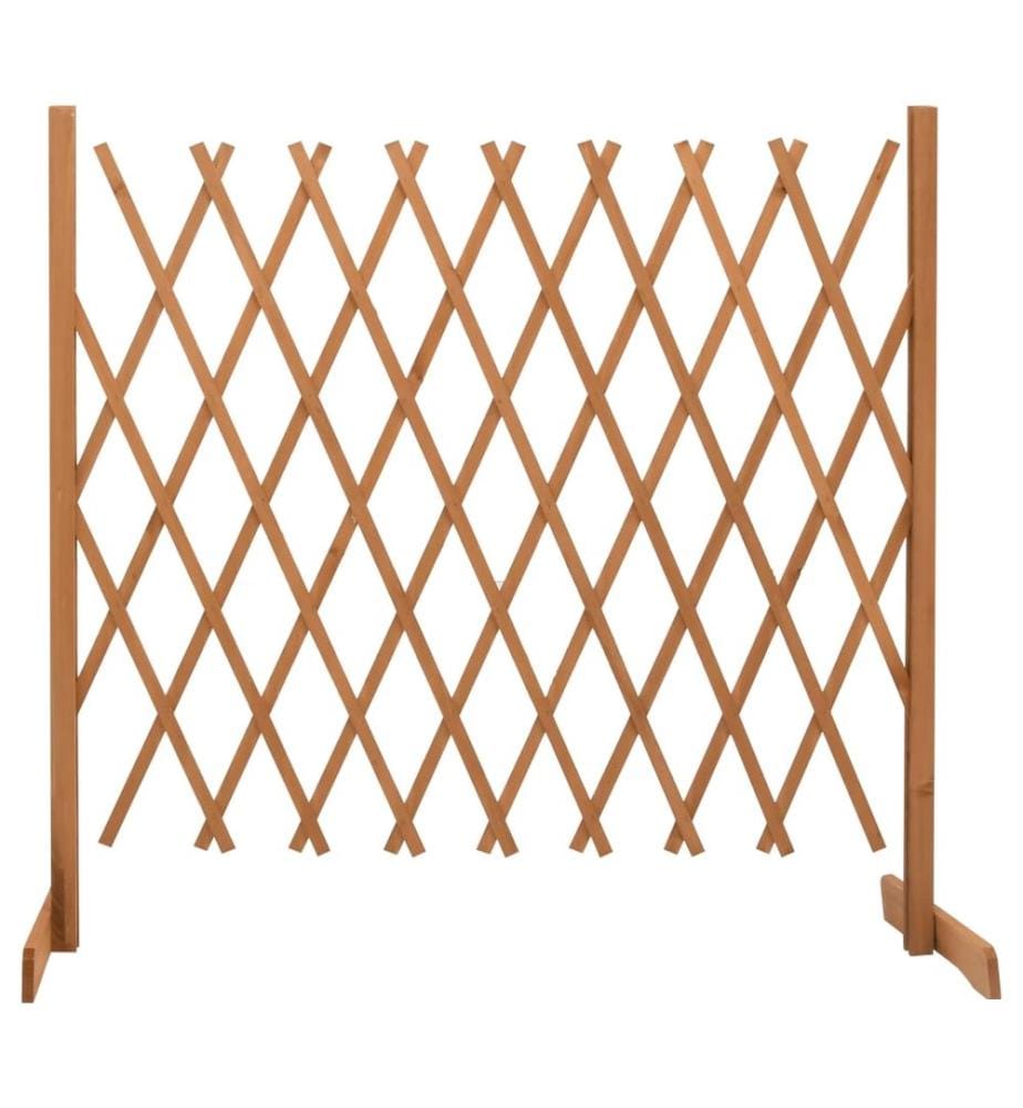 Clôture en treillis de jardin Orange 180x100 cm Bois de sapin