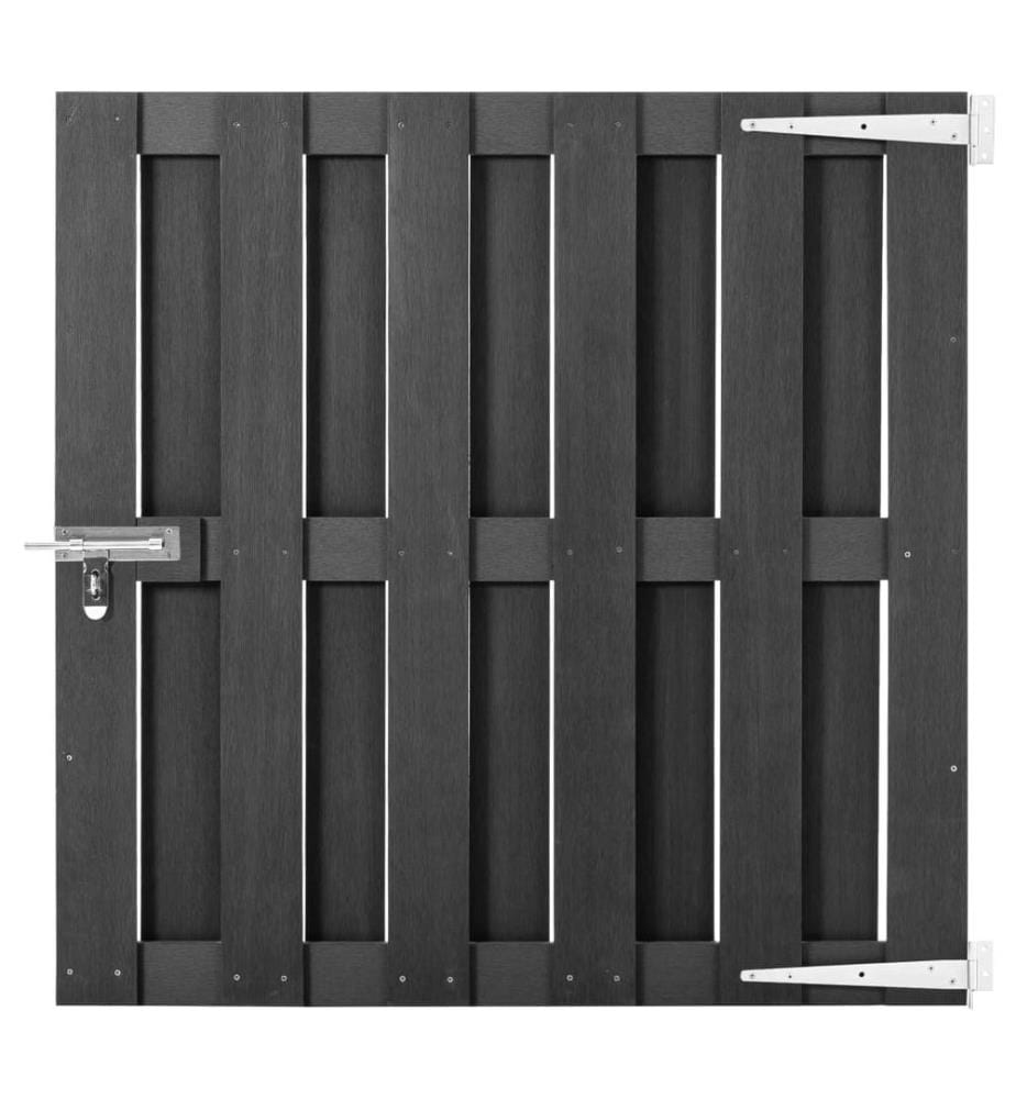 Portillon WPC 100x100 cm Gris