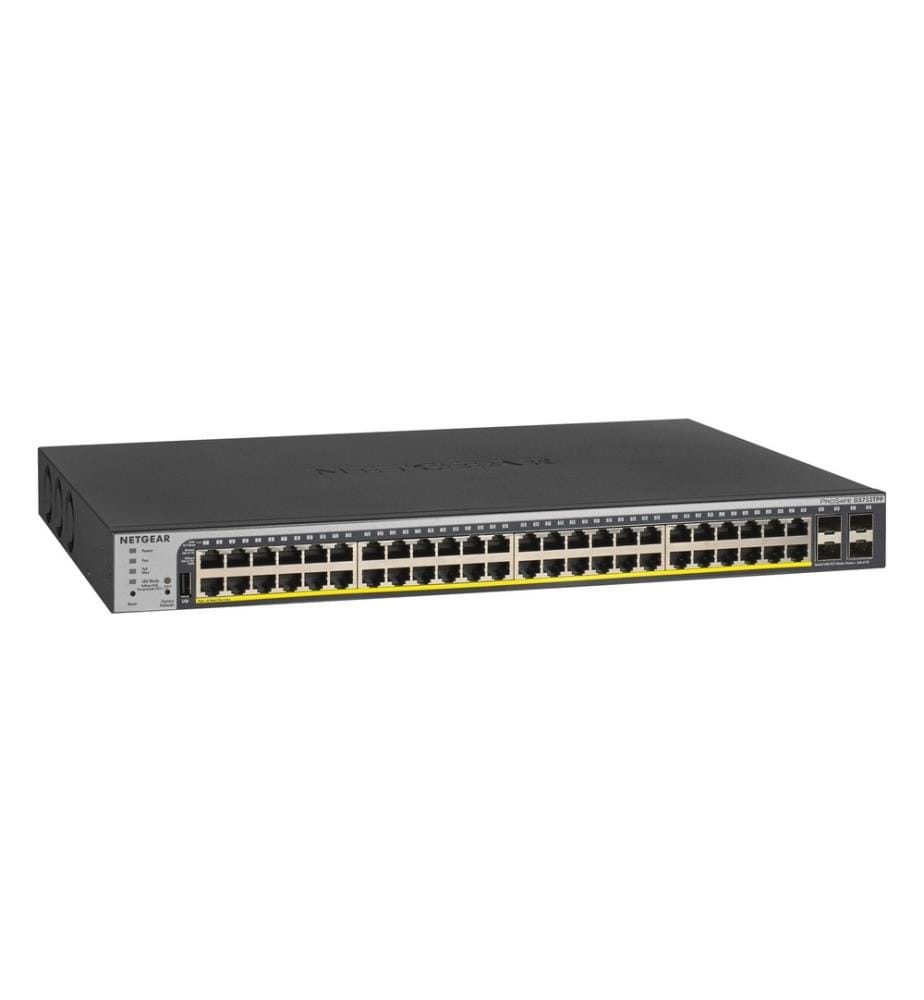NETGEAR - PoE+ Switch GS752TPP 52 Port