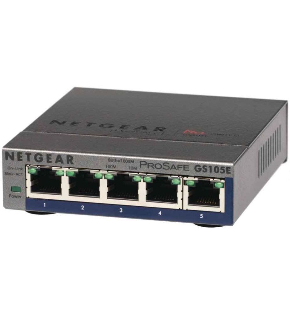 NETGEAR - Switch GS105Ev2 5 Port