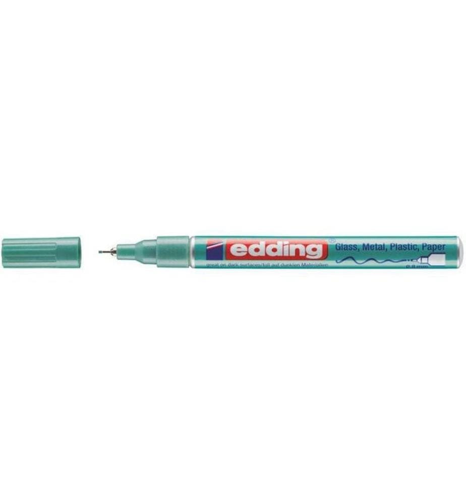 EDDING - Marqueur peinture 780 CREA Vert métallisé