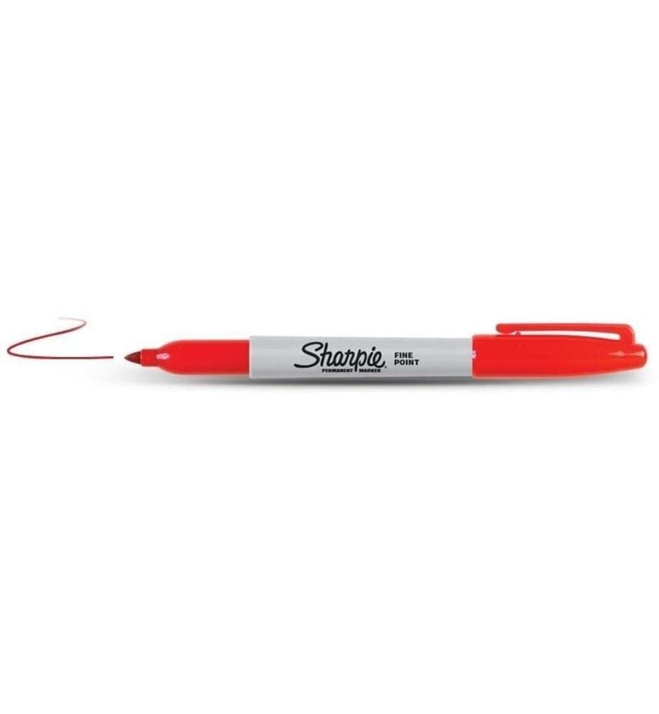 SHARPIE - Marqueur indélébile 0.9 mm Rouge