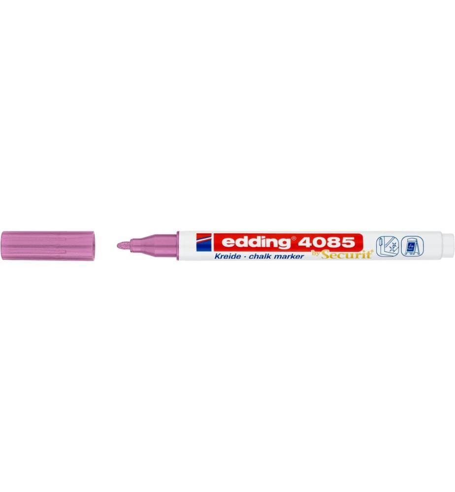 EDDING - Marqueur craie liquide 4085 Rose Métallique