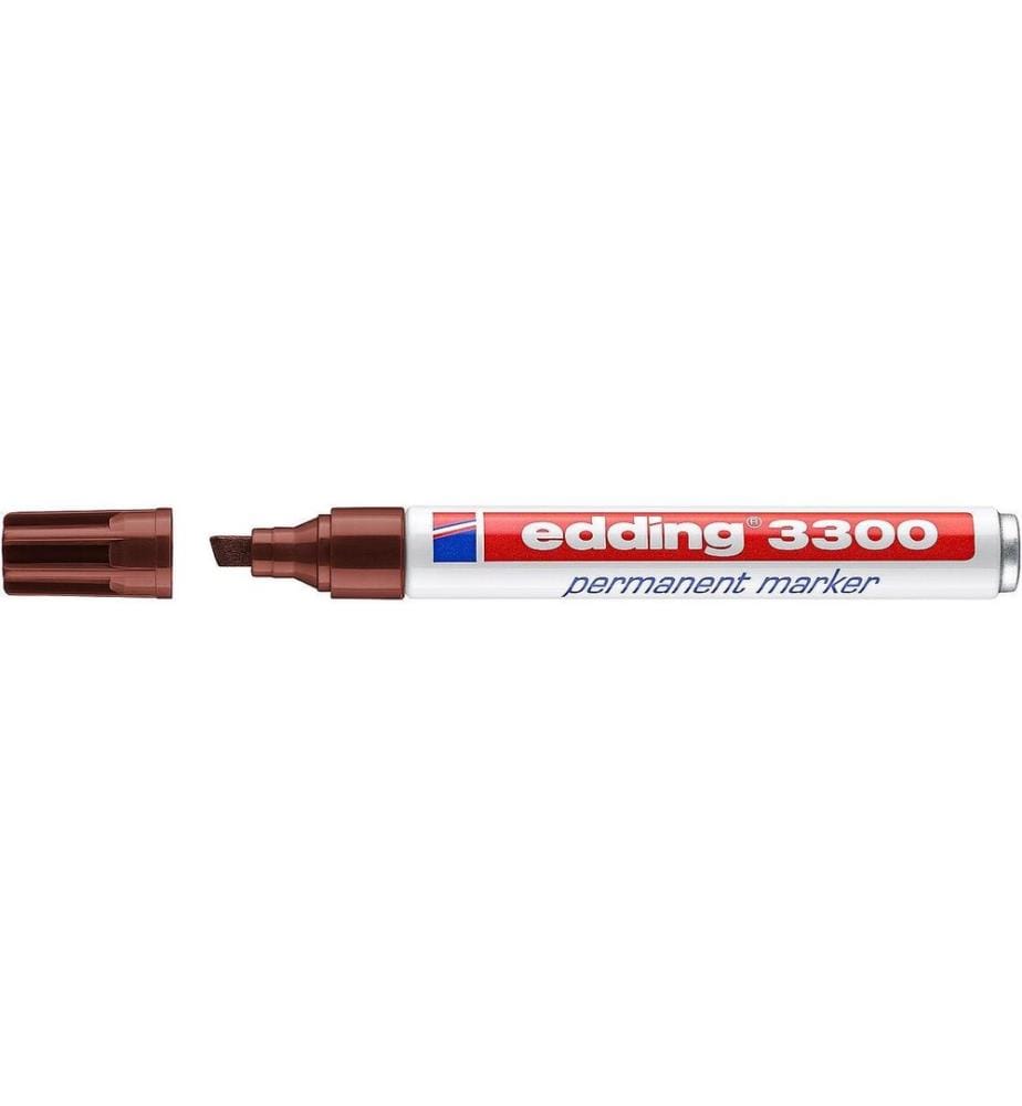 EDDING - Marqueur indélébile 3300 Brun