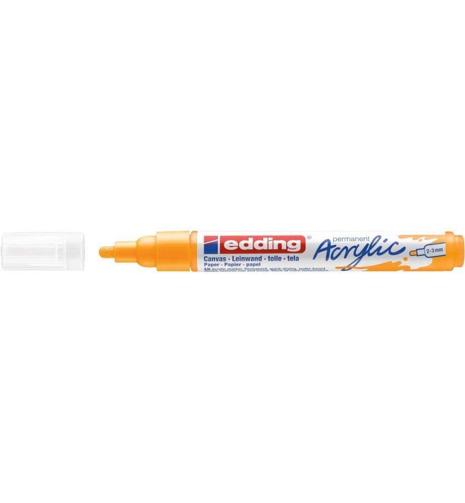 EDDING - Marqueur acrylique 5100 Medium, Jaune foncé