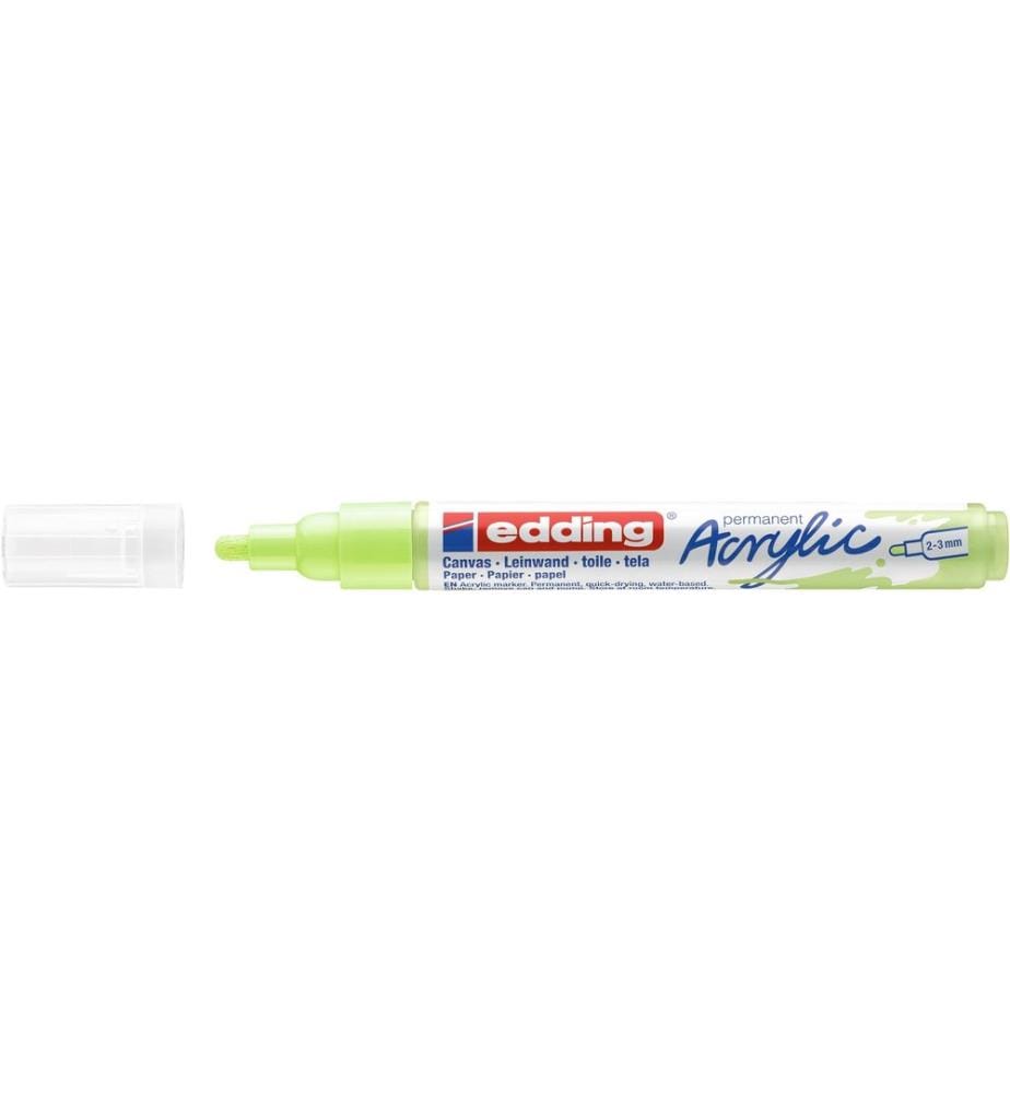 EDDING - Marqueur acrylique 5100 Medium, Vert clair