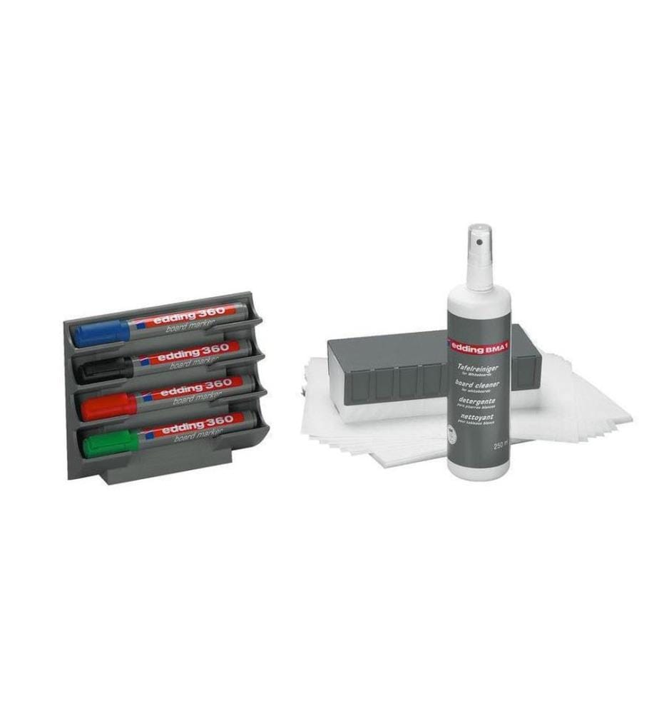 EDDING - Marqueur pour tableau blanc Jeu d'accessoires BMA 15S