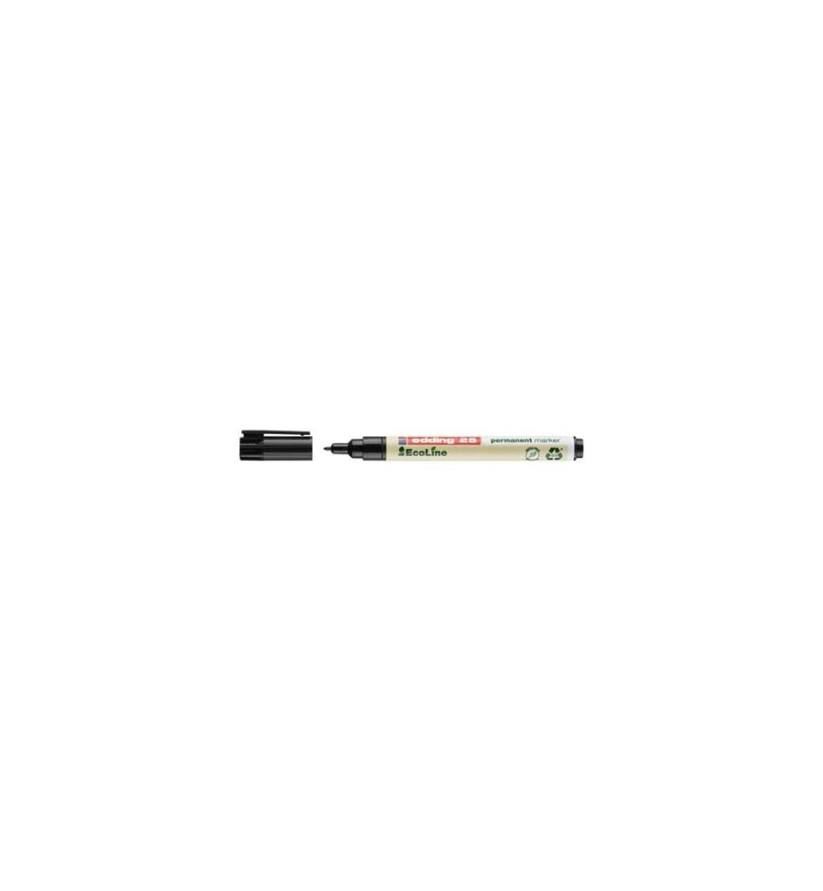 EDDING - Marqueur indélébile 25 EcoLine Noir