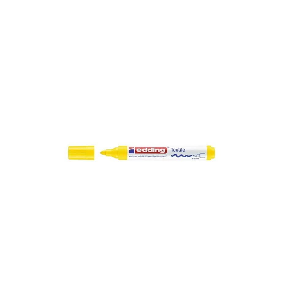 EDDING - Marqueur pour textiles 4500 Jaune