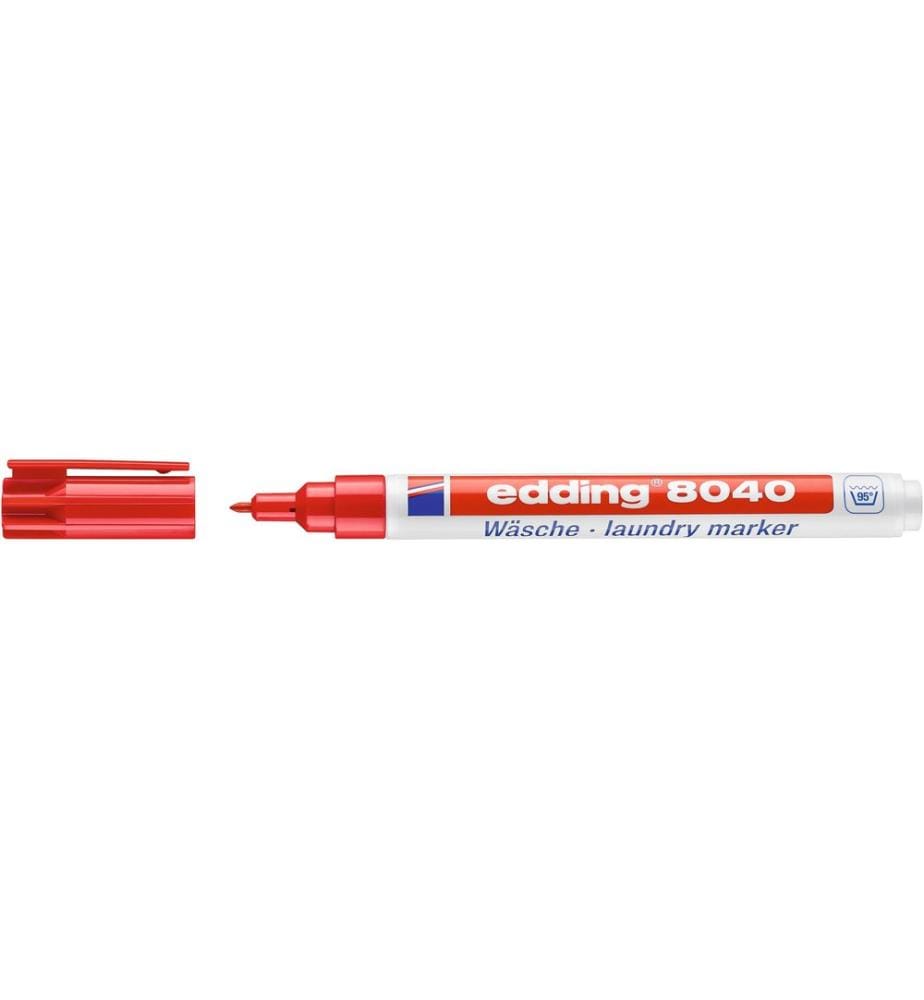 EDDING - Marqueur pour textiles 8040 Rouge