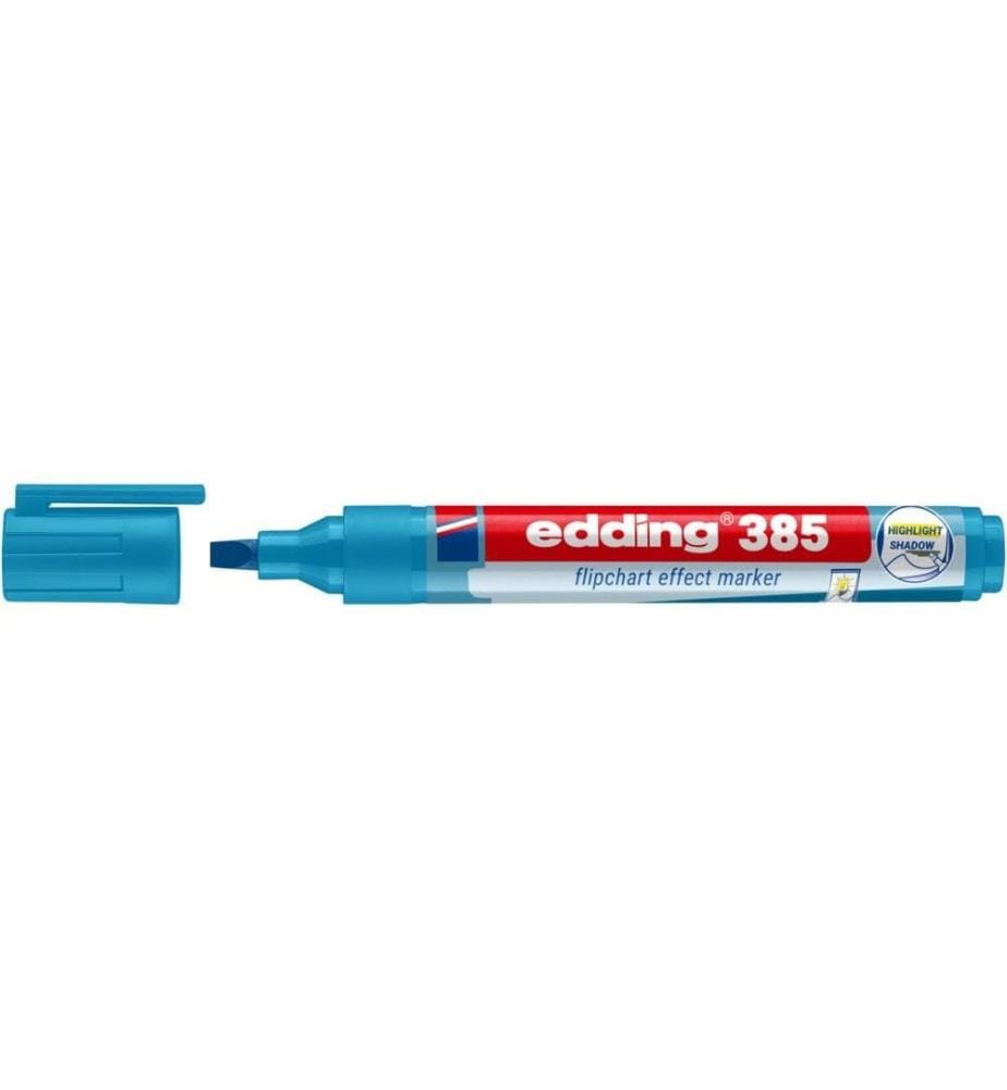 EDDING - Marqueur pour flipchart 385 Bleu clair