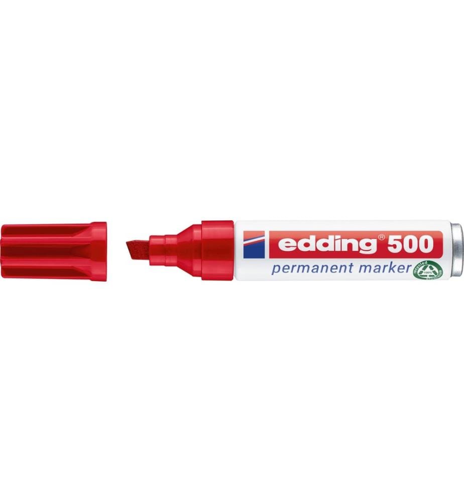 EDDING - Marqueur indélébile 500 Rouge