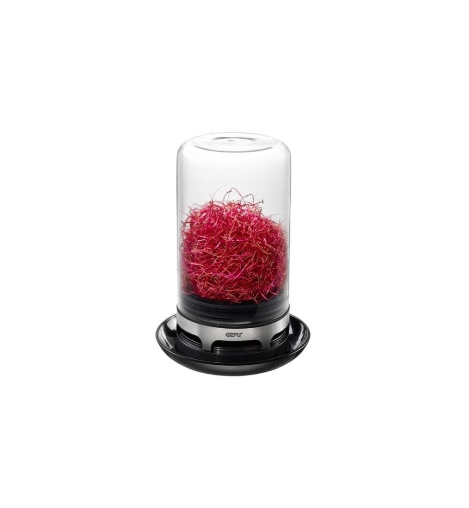 GEFU - Pot en verre à pousses Bivita 0.75 l, Noir