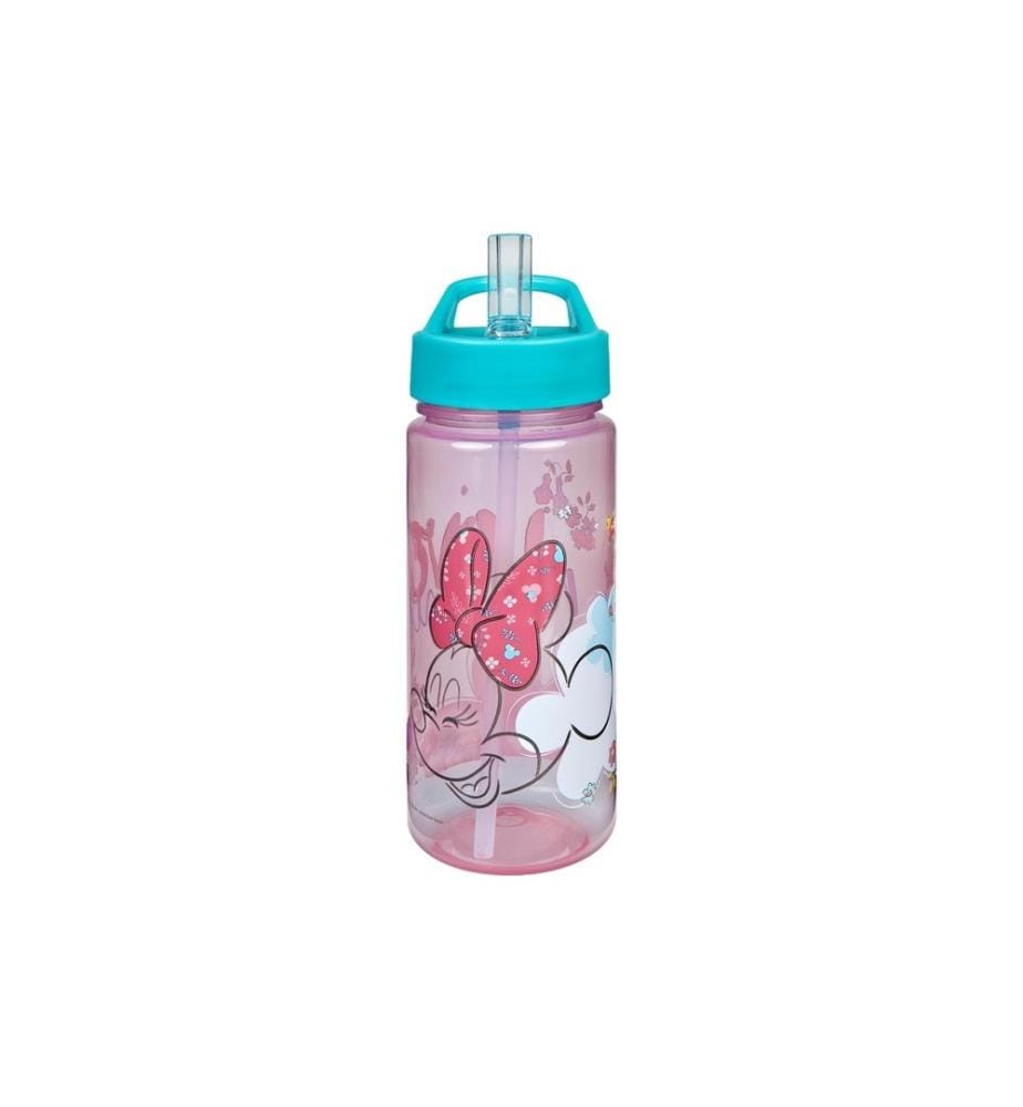 SCOOLI - Gourde Disney Minnie Mouse 500 ml, Rose clair/Bleu