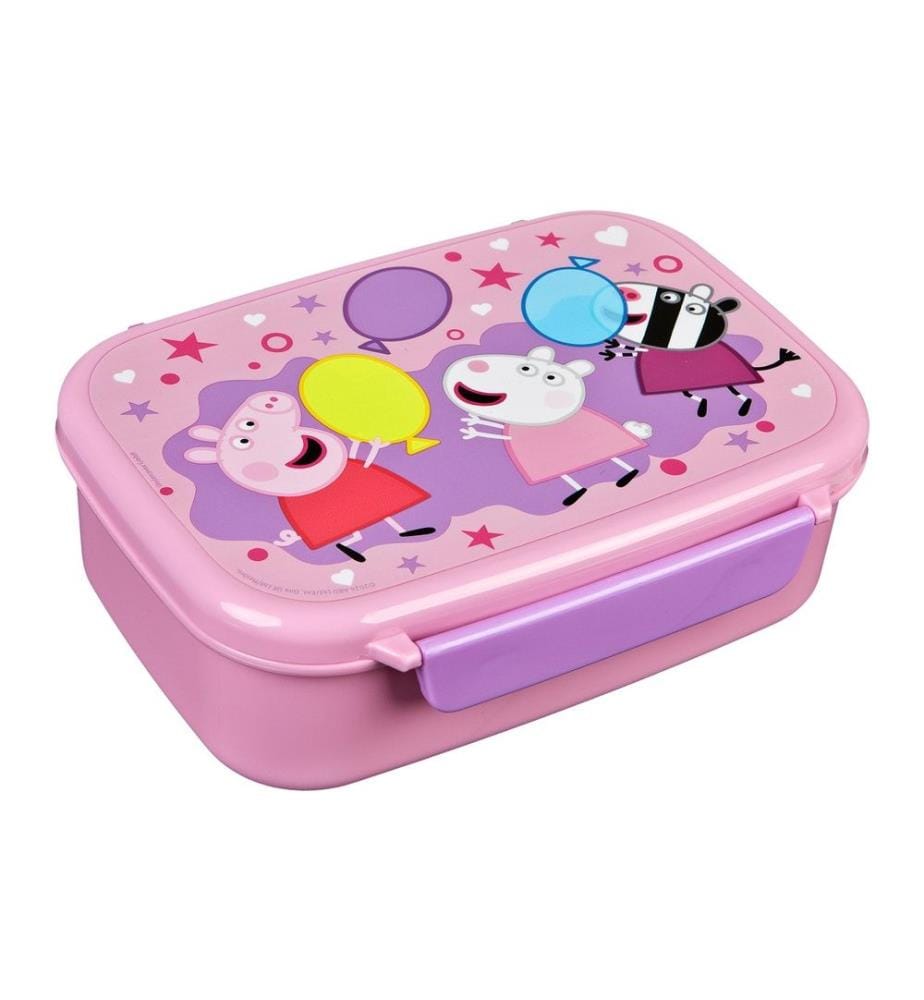SCOOLI - Boîte casse-croûte Peppa Pig Multicolore