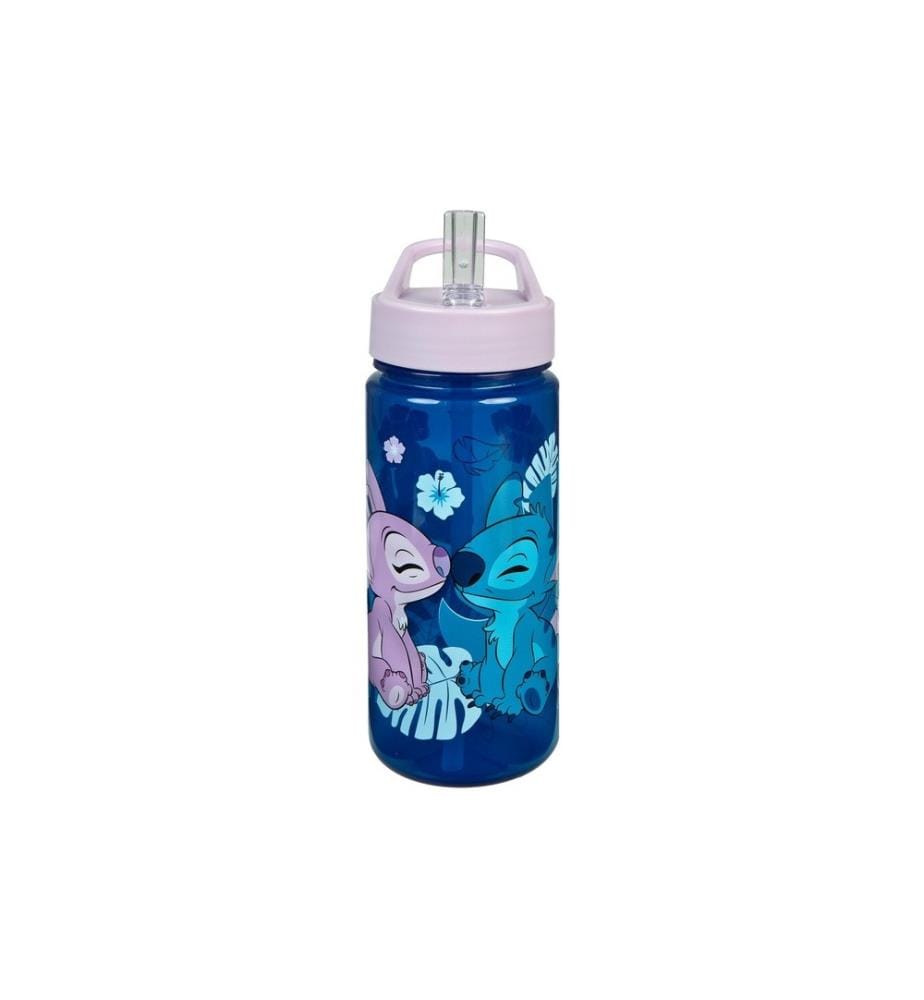 SCOOLI - Gourde Disney Lilo & Stitch 500 ml, bleu/rose