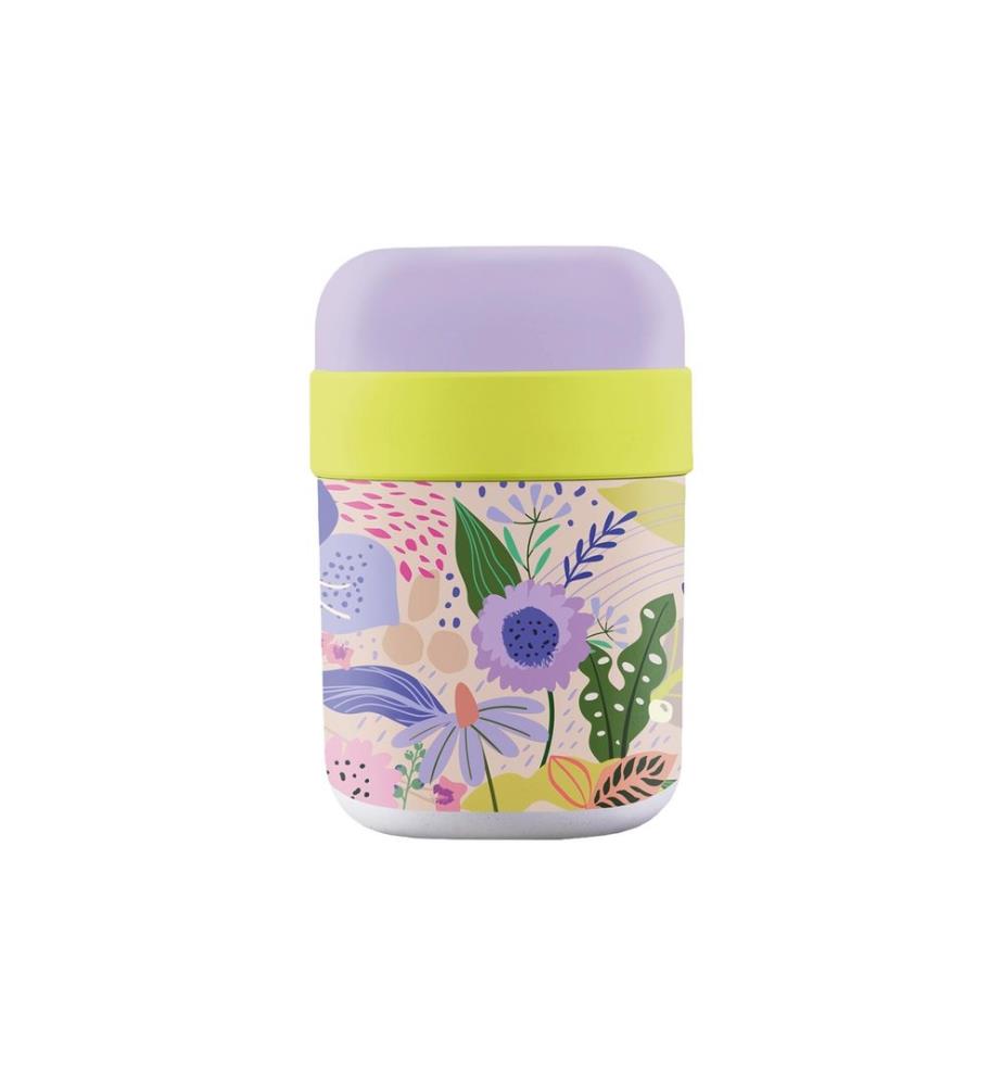 BioLoco - Lunchpot Vent et graines Violet/Multicolore