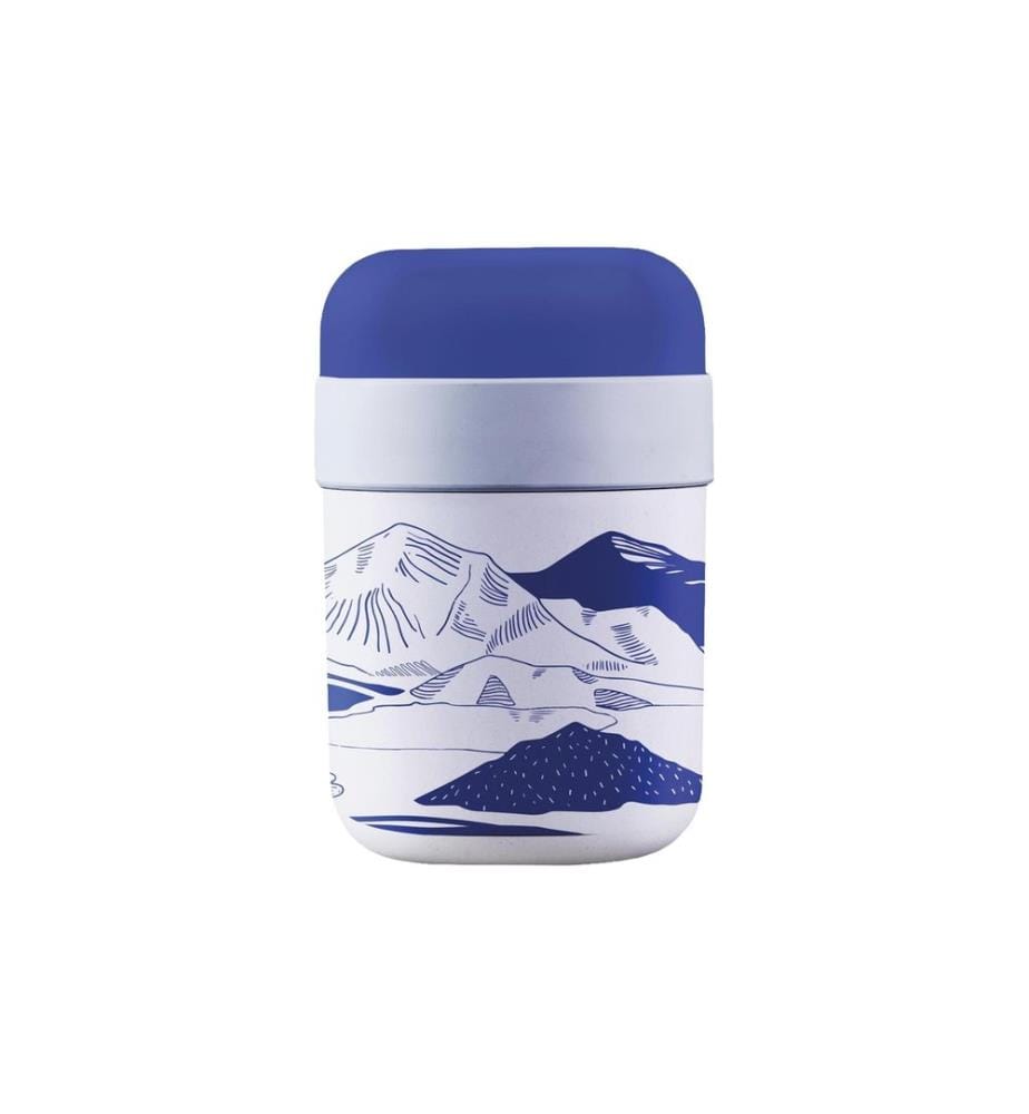 BioLoco - Lunchpot Élévation légère Bleu/Blanc