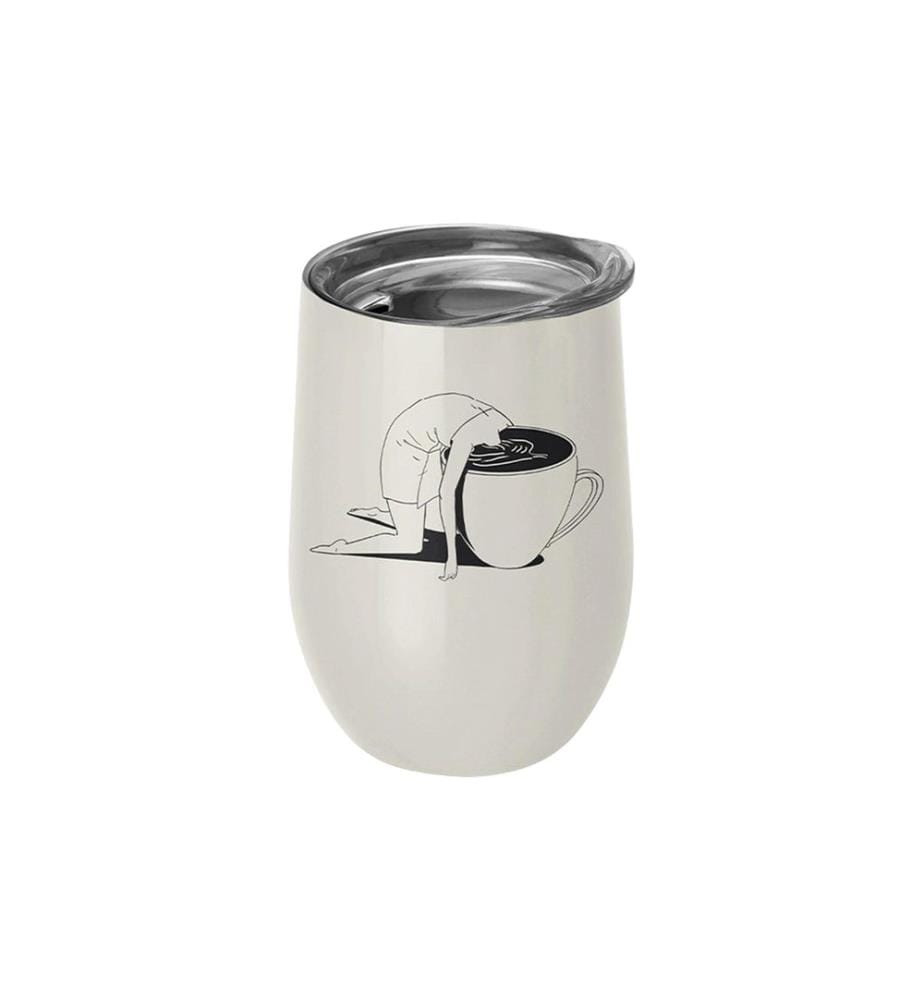 BioLoco - Gobelet isotherme Office-Take a sip 420 ml, Gris