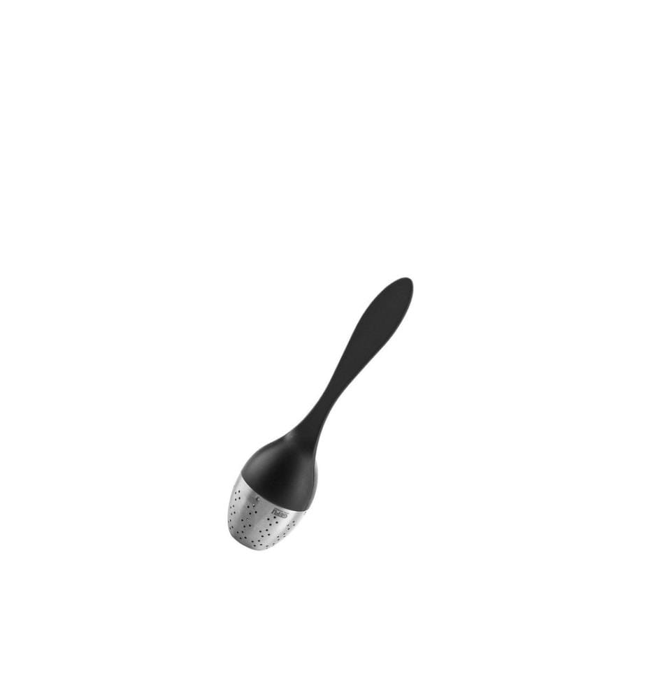 GEFU - Boule à thé Teva 16,7 cm, Noir/Argenté