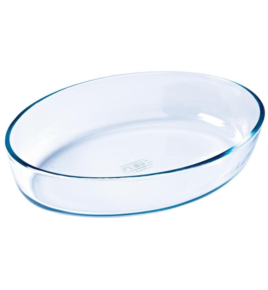 PYREX - Plat à gratin 21 x 13 cm Ovale, Transparent