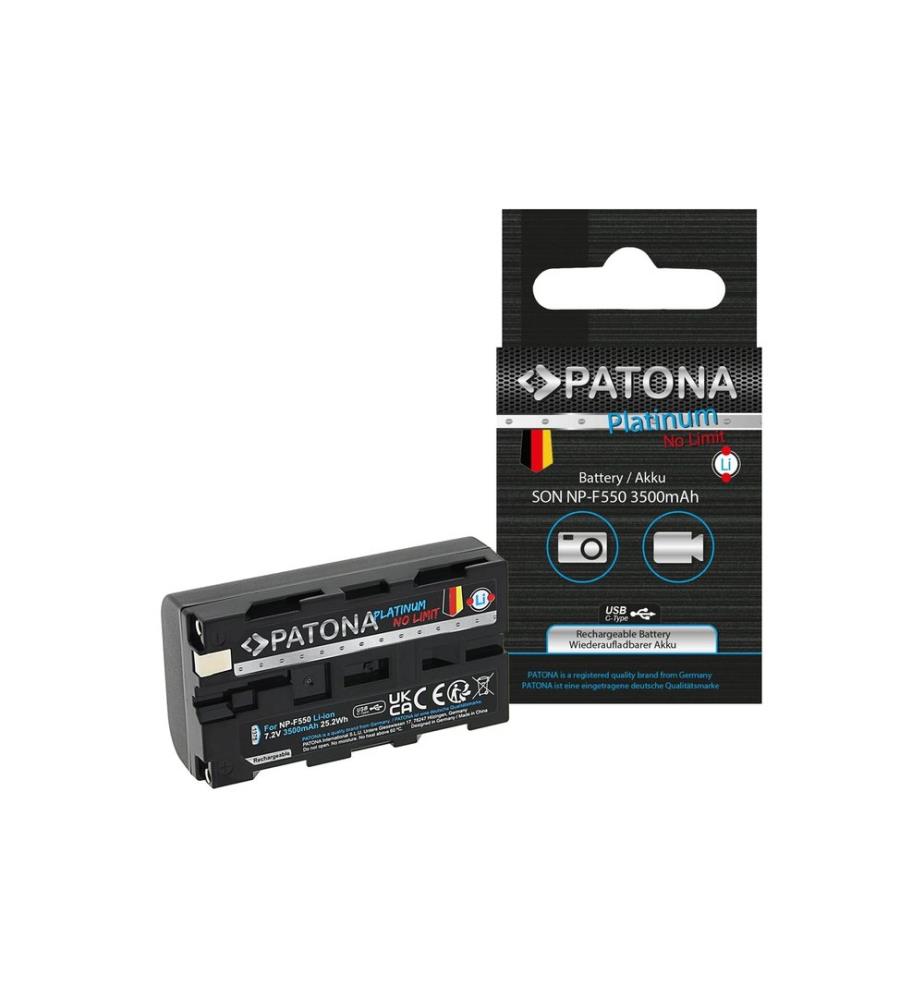 Patona - Batterie Platinum pour Sony NP-F550, F330, F530, F750, F930