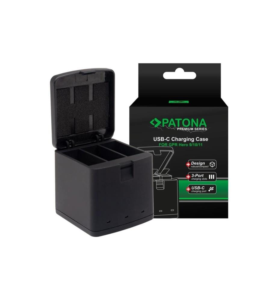 Patona - Chargeur Chargeur triple premium