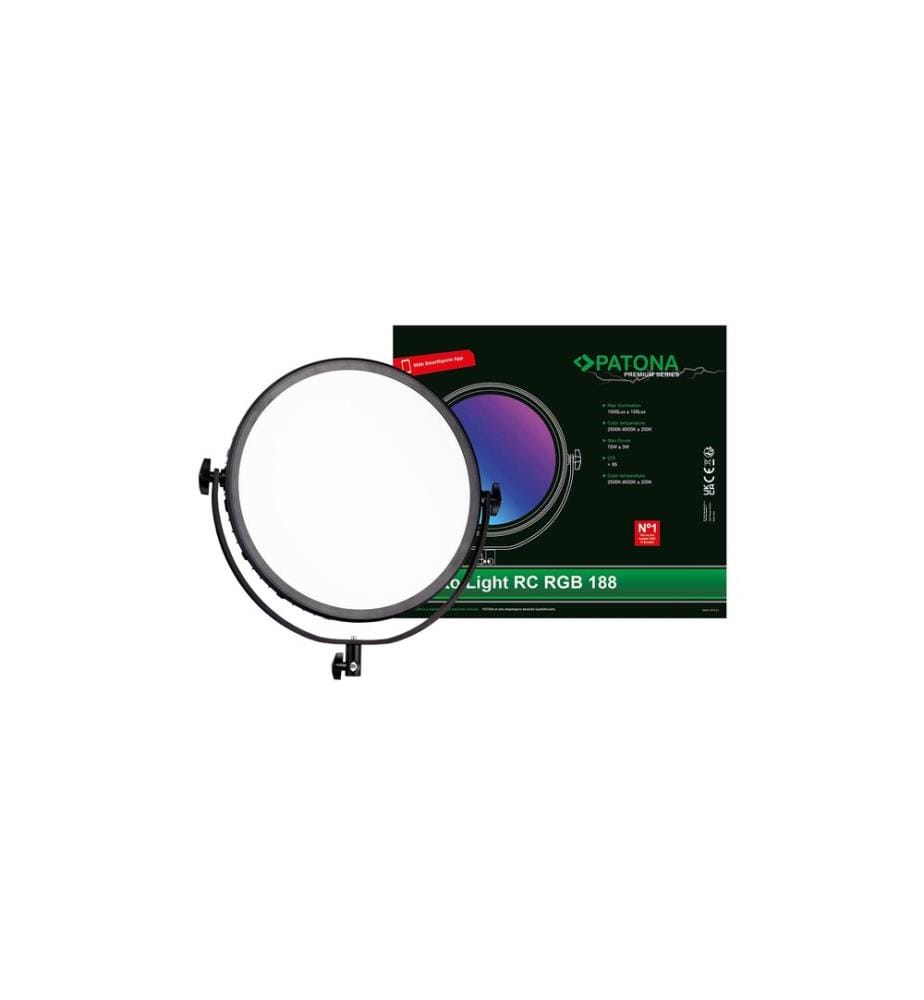 Patona - Lampe à lumière douce Premium RGB-188A