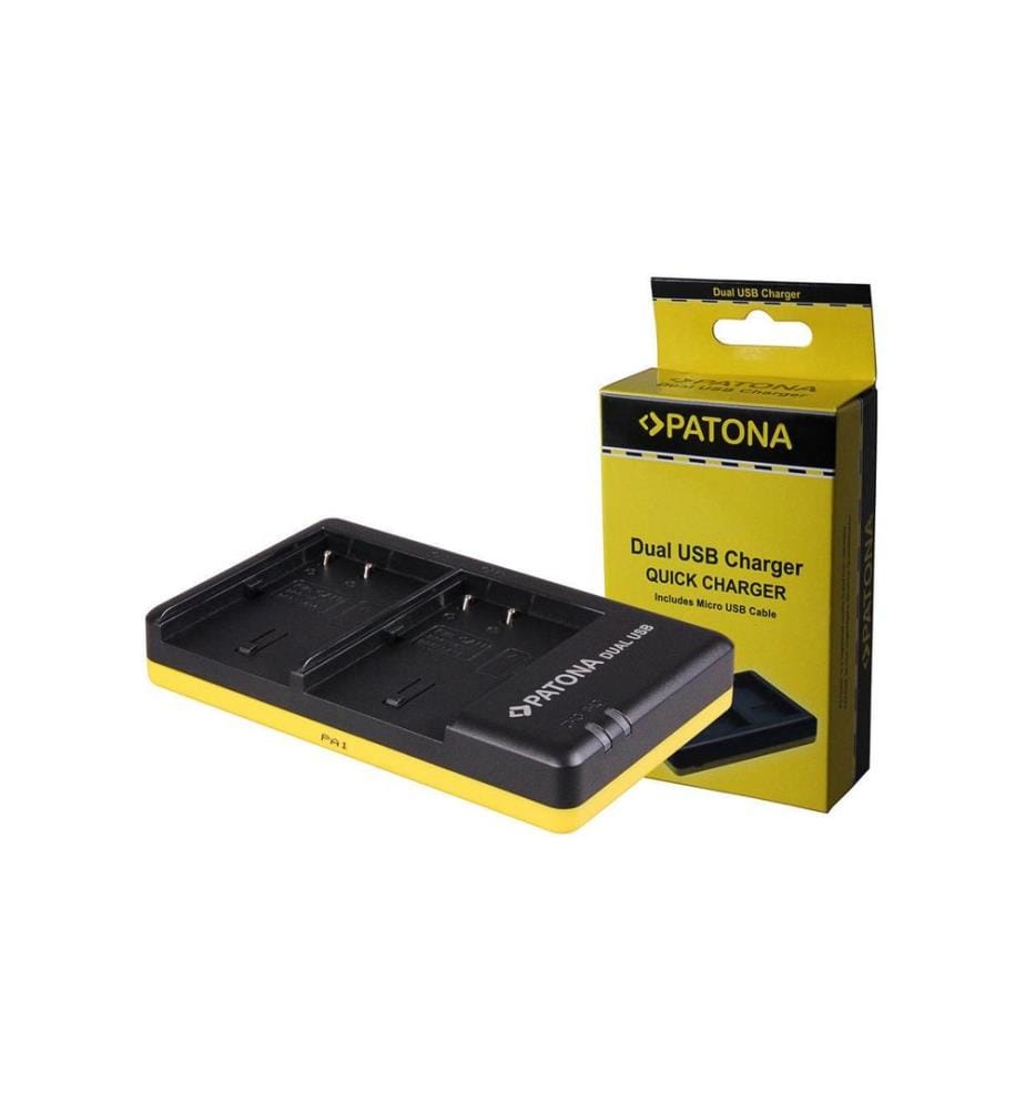 Patona Chargeur double Sony FH50/FV70