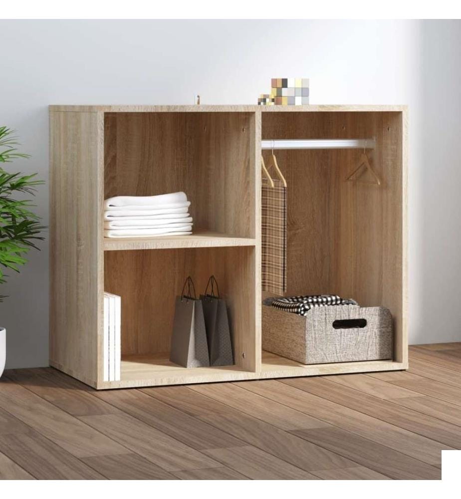 Armoire de dressing Chêne Sonoma 80x40x65 cm Bois d'ingénierie