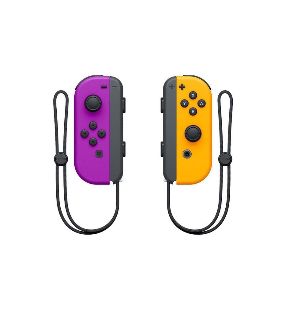 NINTENDO - Manette pour Switch Joy-Con Set Néon Violet / Orange Neon