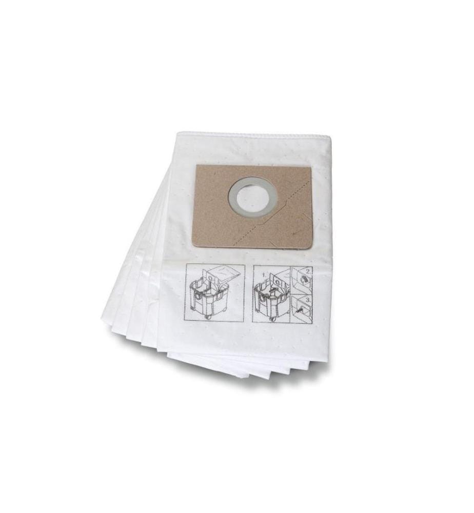 FEIN - Sac filtrant pour aspirateur 25 litres 5 pièces