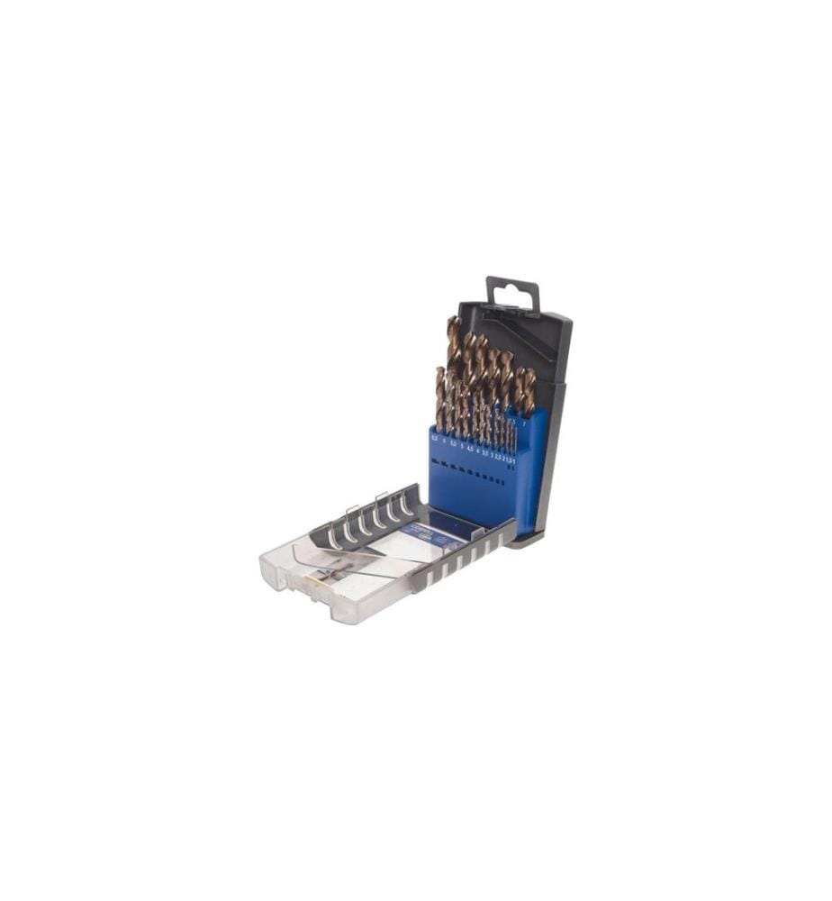 KWB - Kits de forets COBALT HSS CO 19 pièces